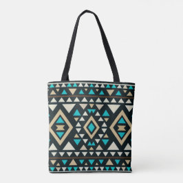 Bolsa Tote Estilo sudoeste geométrico moderno