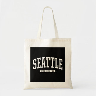 Bolsa Tote Estilo Universitário Seattle Hoodie Sweatshirt