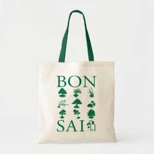 Bolsa Tote Estilos Básicos da Árvore Bonsai