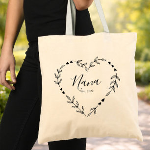 Bolsa Tote Estimativa do Ano da Nana