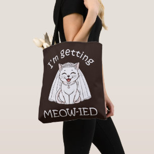 Bolsa Tote Estou a ficar meow-ied!