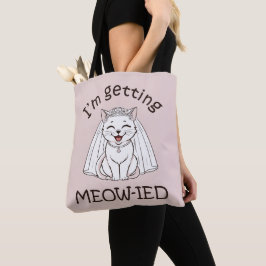 Bolsa Tote Estou a ficar meow-ied!