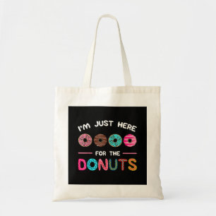 Bolsa Tote Estou aqui para as Rosquinhas Doçura Dough