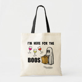 Bolsa Tote Estou aqui para o Fantasma do Dia de as Bruxas eng