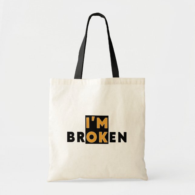BOLSA TOTE ESTOU BEM (Frente)