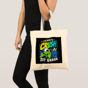Bolsa Tote Estou Pronto para Dominar o Primeiro Ano de Volta