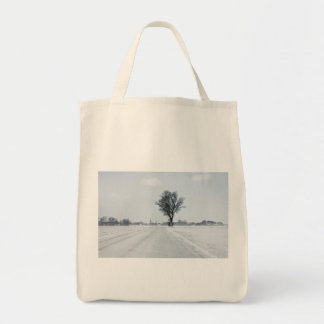 Bolsa Tote Estrada de inverno rural