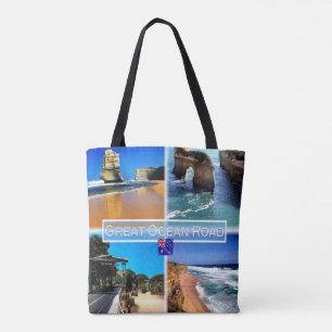 Bolsa Tote Estrada do Oceano Excelente da UA - Estradas - Por
