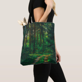 Bolsa Tote Estrada Paisagística das Florestas Naturais