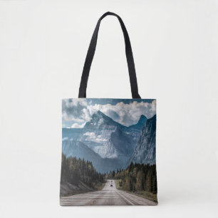 Bolsa Tote Estrada para a montanha excelente,estrada,floresta