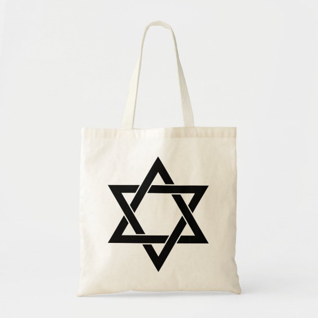 Bolsa Tote Estrela de David (Frente)