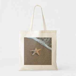 Bolsa Tote Estrela do mar pela praia