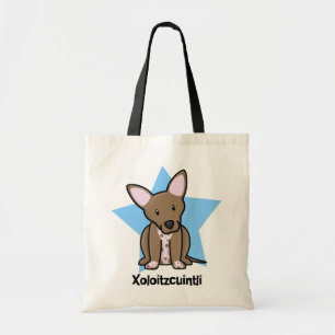 Bolsa Tote Estrela Xoloitzcuintli de Kawaii