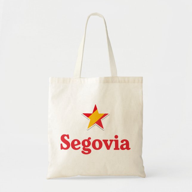 Bolsa Tote Estrelas da Espanha – Segovia (Frente)