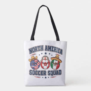 Bolsa Tote Estrelas do Futebol Cósmico Alienígena e Futebol d