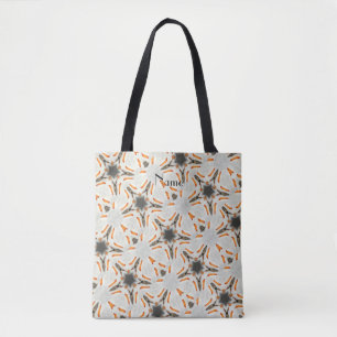 Bolsa Tote estrelas-do-mar realçadas