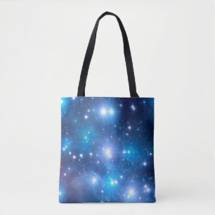 Bolsa Tote Estrelas do Universo Azul + suas ideias