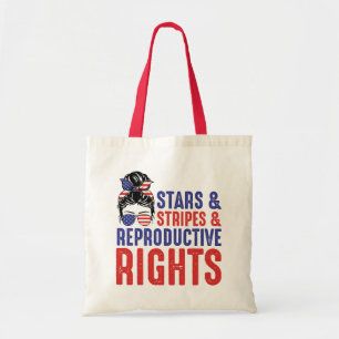 Bolsa Tote Estrelas Grevem Direitos Reprodutivos