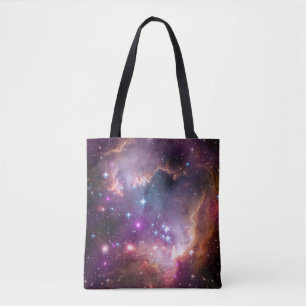 Bolsa Tote Estrelas Jovens Na Pequena Nuvem Magalhônica.
