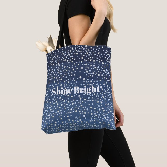 Bolsa Tote Estrelas no Céu (Close Up)