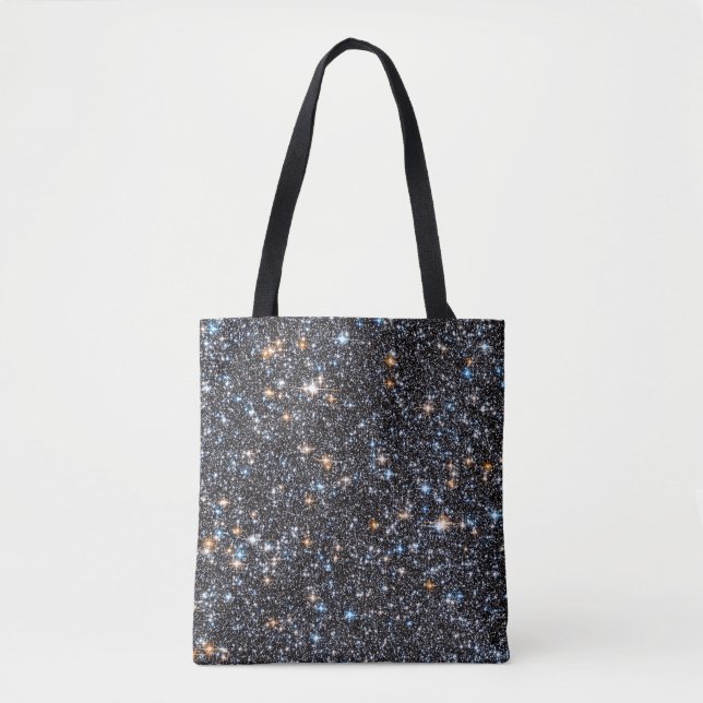 Bolsa Tote Estrelas no Granja Galáctico da Via Látea. (Frente)