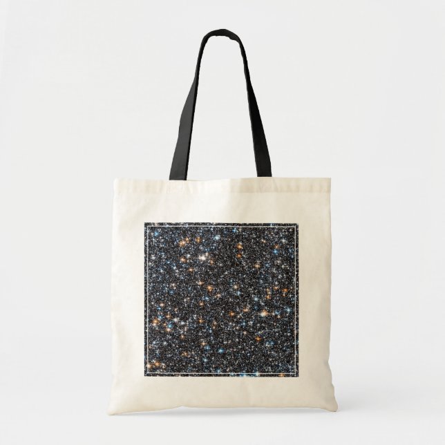 Bolsa Tote Estrelas no Granja Galáctico da Via Látea. (Frente)