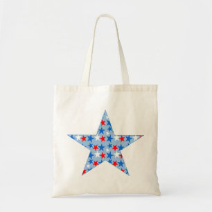 Bolsa Tote Estrelas Patriotas