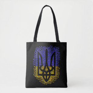 Bolsa Tote Estrelas ucranianas de dispersão de trizub
