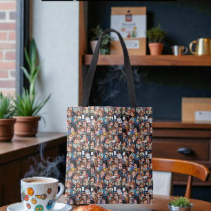 Bolsa Tote Estresse no trabalho preto