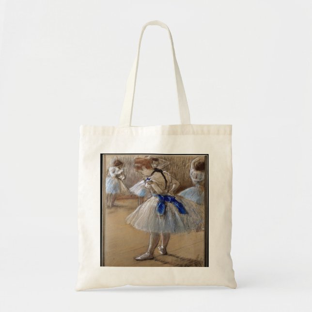 Bolsa Tote Estudo de Dançarina de Degas (Frente)