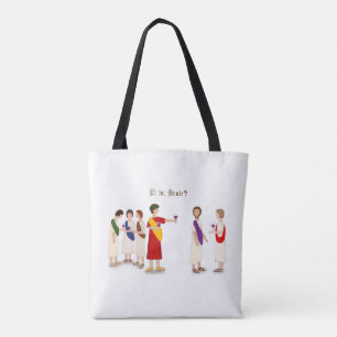 Bolsa Tote "Et Tu Brute?" Júlio César numa Festa
