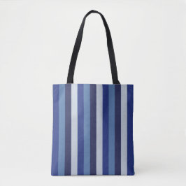 Bolsa Tote Eterno Stripes Marinho Azul