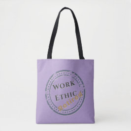Bolsa Tote Ética de Trabalho: Aposentado