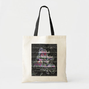 Bolsa Tote Etiqueta de Buquê do Techno