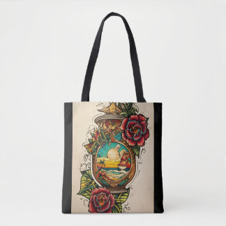 Bolsa Tote Etiqueta de Canvas EcoChic