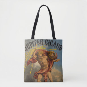 Bolsa Tote Etiqueta do cigarro, 1868.