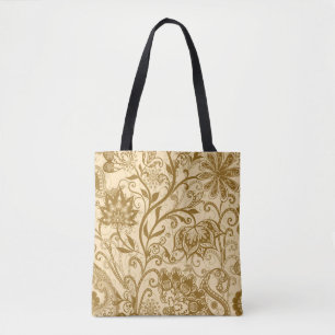 Bolsa Tote Etnia Mandalas: Padrão de Estilo Indiano