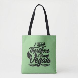 Bolsa Tote Eu Acho, Por Isso Sou Vegan