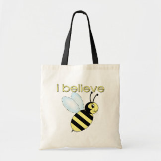 Bolsa Tote Eu acredito nas abelhas