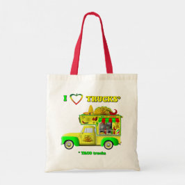 Bolsa Tote Eu Adoro Caminhões (Tacos Trucks)