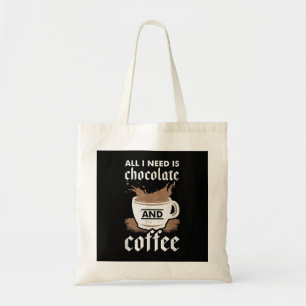 Bolsa Tote Eu Adoro Chocolate E Café