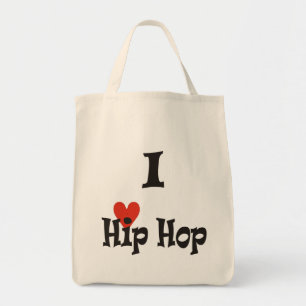 Bolsa Tote Eu adoro Hip Hop