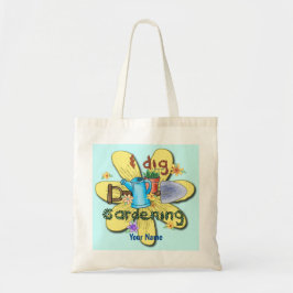 Bolsa Tote Eu Adoro Jardinagem