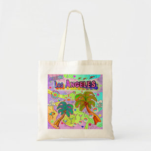 Bolsa Tote Eu adoro o alvo das férias de Los Angeles