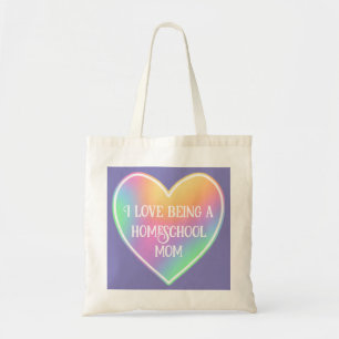 Bolsa Tote Eu Adoro Ser Uma Mãe De Escola De Casa