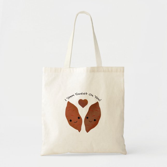 Bolsa Tote Eu ainda tenho batata doce e doce (Frente)