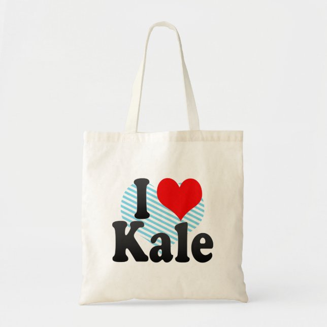 Bolsa Tote Eu amo a couve (Frente)