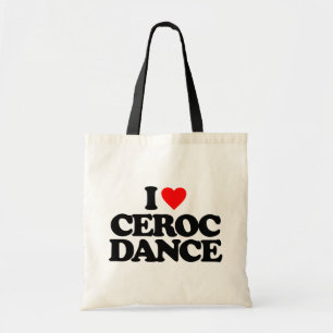BOLSA TOTE EU AMO A DANÇA DE CEROC