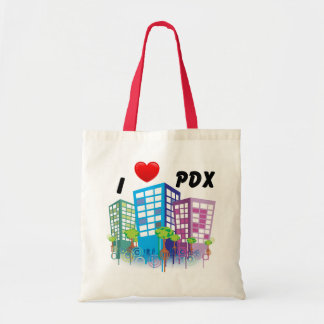 Bolsa Tote EU AMO a sacola de PDX