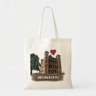 Bolsa Tote Eu amo Antananarivo